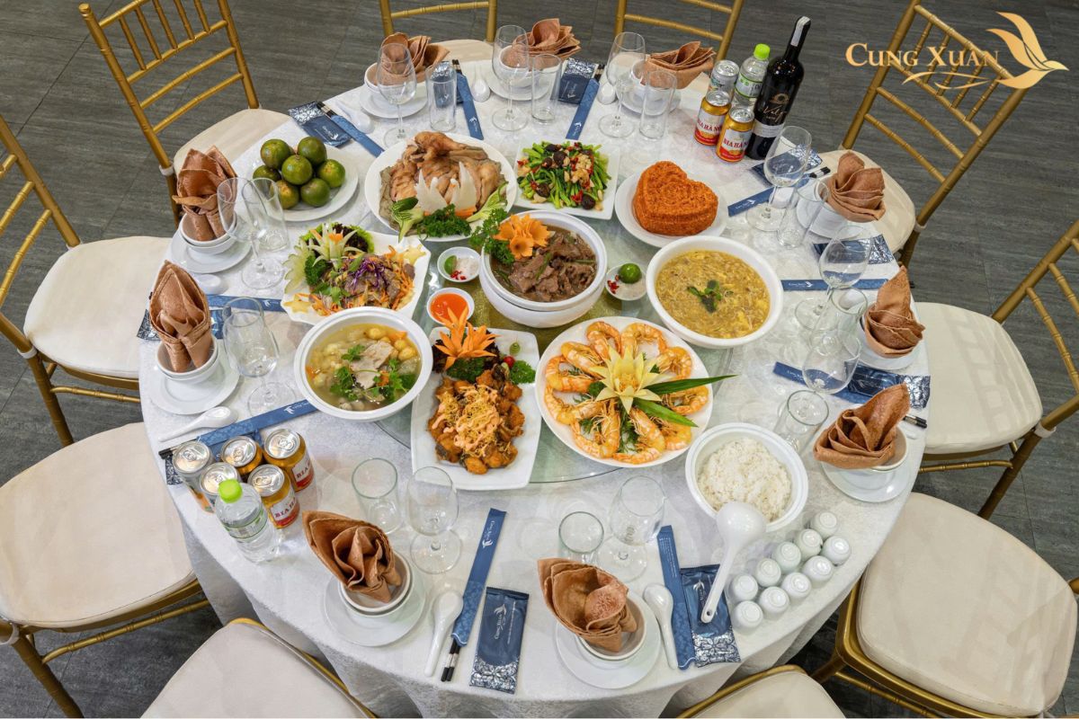 Mâm cỗ tiệc cưới Set 01